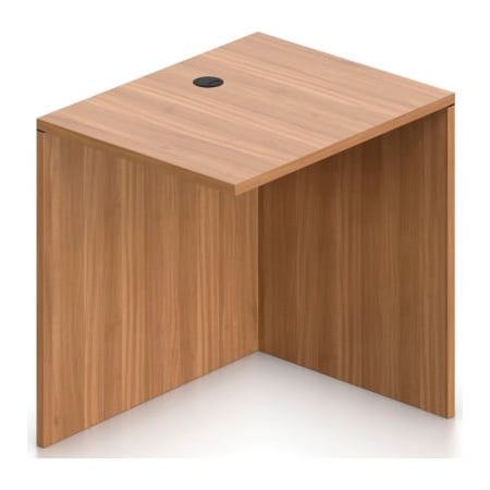 Gec Offices To Go Return Desk - 30"W x 24"D x 29-1/2"H - Walnut SL3024R-AWL